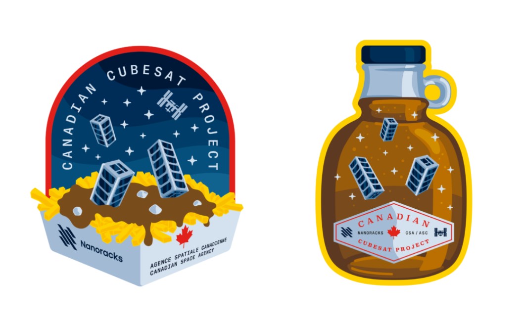 Canadian CubeSat Patches Nanoracks
