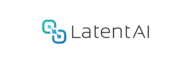 LatentAI company logo with stylized chain icon